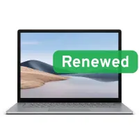 Microsoft Renewed Grade A | Surface Laptop 4 Platinum | 15 " | i7-1185G7 | 8 GB | SSD | 256 GB | Intel Iris Xe Graphics | Windows 11 Pro | Keyboard language US