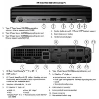 HP Renewed Grade A | Elite MINI 800 G9 | Intel Core i5 | i5-12500T | 16 GB | SSD | 256 GB | Intel UHD Graphics 770 | Windows 11 Pro – pilt 2