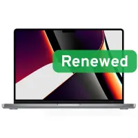 Apple Renewed Grade C | MacBook Pro 14 A2442 | 14 " | 16 GB | SSD | 1000 GB | Apple M1 Pro 10-core CPU | macOS | Keyboard language US/RU