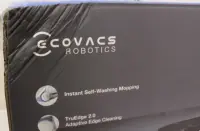 SALE OUT. Ecovacs DEEBOT T80 OMNI Vacuum cleaner, Robot, Wet&Dry, 18000Pa, TruEdge 2.0, ZeroTangle 3.0, Carpet Care, Black + Auto-empty stat | Ecovacs Robotic Vacuum Cleaner | DEEBOT T80 OMNI | Wet&Dry | Li-ion | 6400 mAh | Dust capacity 0.22 L | 18000 Pa | Black | DAMAGED PACKAGING | 23 month(s) – pilt 3