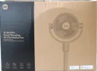 SALE OUT. Smart Standing Air Circulation Fan EU | Stand Fan | Diameter 32 cm | Number of speeds 100 | Oscillation | White | DEMO