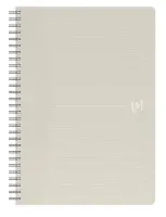 Spriaalköitega kaustik OXFORD, A5, 90 lk, 90 gsm, jooneline – pilt 4