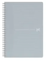 Spriaalköitega kaustik OXFORD, A5, 90 lk, 90 gsm, jooneline – pilt 5