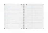Spiraalköitega kaustik OXFORD ORIGINS, A4+, 70 lk, 90 gsm, ruuduline