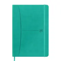 Kaustik OXFORD SIGNATURE, A5, 80 lk, 90 gsm, jooneline, türkiissinine värv