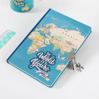 Salajane päevik BLUE MAPS