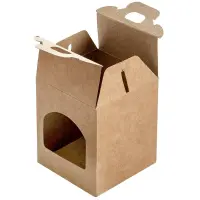 Kinkekarp, 90x90x100mm, pruun (kogus 5 tükki) – pilt 2