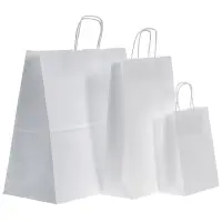 Paberkott, 340 x 200 x 330 mm, valge (kogus 5 tükki)