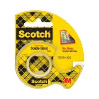 Teip 3M Scotch 665 kahepoolne hoidjaga  12,7mm x 6,3m