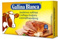Loomalihamaitseline puljongikuubik GALLINA BLANCA 8*10g (kogus 2 tükki)