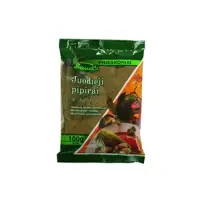 SAUDA Must pipar purustatud (1x1mm), 0,5 kg