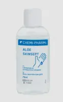 ALOE SKINSEPT klappkorgiga pudelis - lõhnastatud antiseptiline kätegeel aloega, 75ml