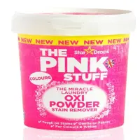 Plekkieemalduspulber THE PINK STUFF, värvilisele pesule, 1 kg