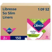 Libresse Pl So Slim hügieenisidemed, 2 x 150 tk, 10952