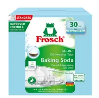Nõudepesutabletid FROSCH sooda All-in-1 30x18g