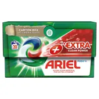 Geelkapslid ARIEL Extra Clean 20tk
