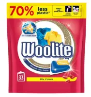 Geelkapslid WOOLITE COLOR 33 tk/pakk