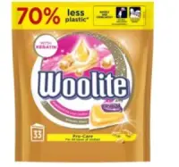 Geelkapslid WOOLITE PRO-CARE 33 tk / pakk