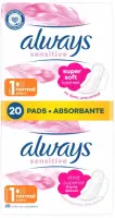 Always Ultra Sensitiv Normal Plus Duo 20tk