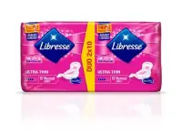 LIBRESSE Hügieeniside Invisible Normal Wing Duopakk  3mm, 20tk (kogus 2 tükki)