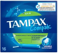 Tampax Compak Super 16tk (kogus 2 tükki)