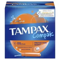 TAMPAX tampoonid Compak Super Plus 16tk