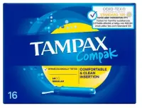 TAMPAX tampoonid Compak Regular 16tk