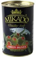 MIKADO Täidetud oliivid, lõhe täidisega, 314 ml/ 280 g/ 90 g (kogus 2 tükki)