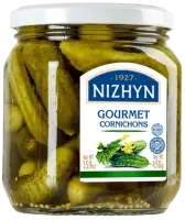 Kornišonid Gourmet NEZHIN 5-7 cm 450 g