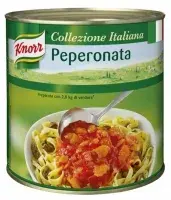 Paprika tomatikastmes KNORR Collezione Italiana Peperonata 2,6kg