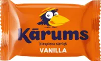 Glasuurkohuke KARUMS vanilli  22.5%, 45g (kogus 20 tükki)