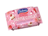 Kohuke BALTAIS, maasikaitseline, panna cotta lisandiga, 38g (kogus 12 tükki)