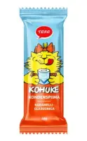 Kohuke TERE, kondenspiima ja karamelliglasuuriga, 40g (kogus 12 tükki)