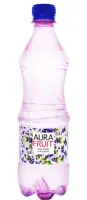 AURA FRUIT Maitsestatud vesi mustika 0,5 L (kogus 12 tükki)