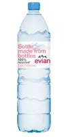 EVIAN looduslik mineraalvesi 1.5L PET (kogus 6 tükki)