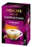 Cappuccino MOKATE GOLD kohvijook karamellimaitseline 12.5g x 8