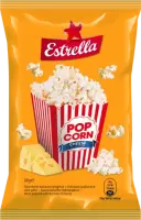 Mikropopkorn ESTRELLA juustumaitseline, 90g (kogus 2 tükki)
