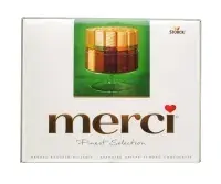 MERCI Crispy assortiišokolaad krõbeda - mandliga 250g