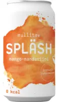 Mango-mandariini gaseeritud vesi SPLÄSH 330ml (kogus 24 tükki)