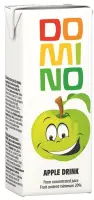 DOMINO Õunajook, kõrrega 200 ml (kogus 27 tükki)