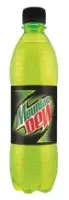 MOUNTAIN DEW Sidrunimaitseline karboniseeritud karastusjook 0,5 l PET (kogus 12 tükki)