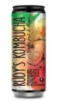 Karastusjook RUDY'S, Kombucha, passioni ja mango maitseline, 330ml, purk