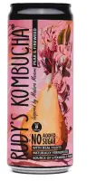 Karastusjook RUDY'S, Kombucha, Pear & Fireweed, 330ml, purk
