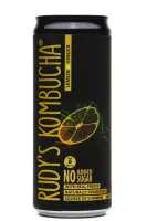 Karastusjook RUDY'S, Kombucha, Lemon & Ginger, 330ml, purk