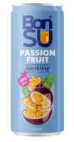 Gaseeritud passionimahl BONSU (99%), 0,33L, purk