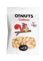Indiapähklid O!NUTS, 150 g