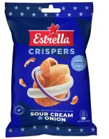 Pähklid ESTRELLA hapukoor&sibul 140g (kogus 2 tükki)