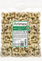 India pähklid ARIMEX röstitud, soolane, 500 g