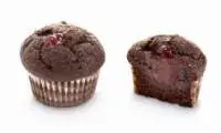 Muffinid LES TULIPES külmutatud šokolaadi ja maasikamoosi täidisega, 80 tk x 28 g