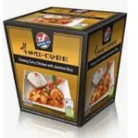 Jasmiiniriis KITCHEN JOY, karrikanaga Panang Curry, 350g (kogus 6 tükki)